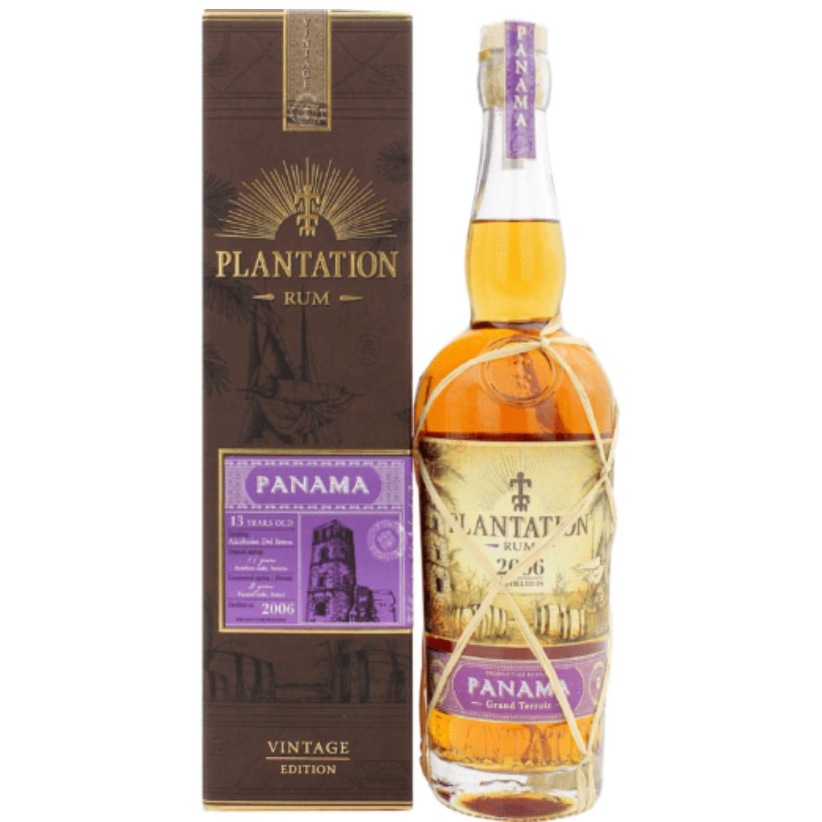 New Project (1) Rum Plantation Panama 13 years 41,6% vol 70 Cl - immagine 1