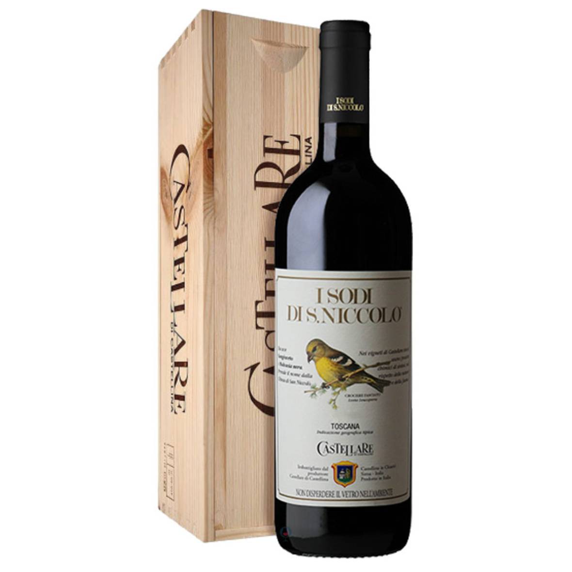 3512.jpg Toscana IGT I Sodi Di San Niccolò 2019 Castellare Di Castellina Astuccio in Legno - immagine 1