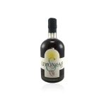 Limoncaf liquore al caffè e limone, il limoncello con caffè, limoni IGP di Sorrento, liquore artigianale, 22% vol, 50 cl