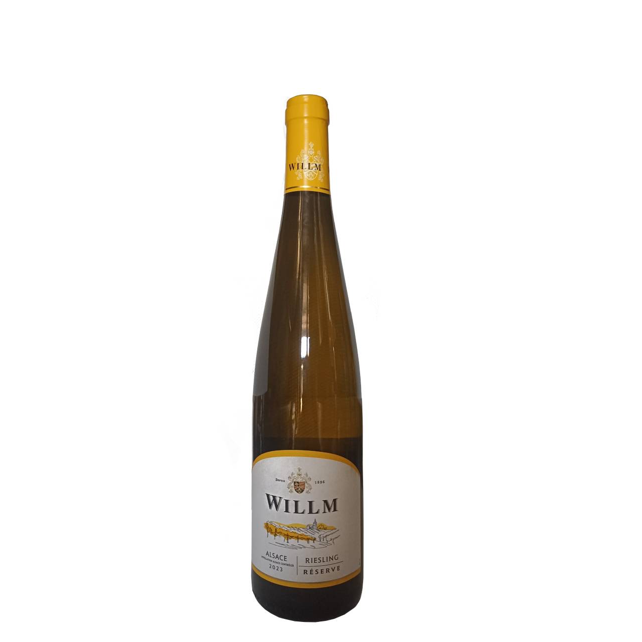 4243.jpg Willm Alsace Riesling Réserve 2023, Vino Bianco Francese, Alsace AOC, vino bianco secco, 12,5% vol, 750 ml - immagine 1
