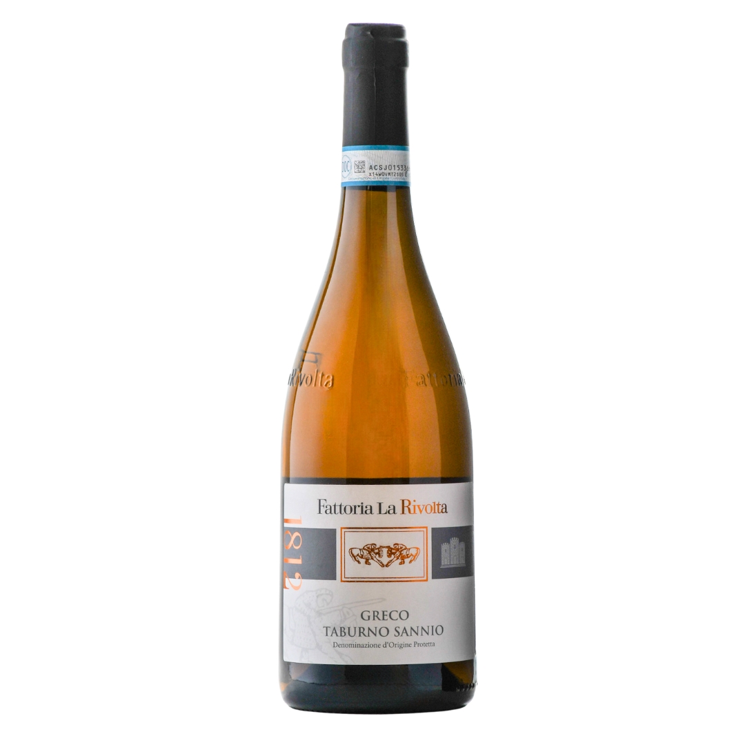 4327.jpg Fattoria La Rivolta Greco Taburno Sannio 2022 Bio, Vino Bianco Campano DOP, Vino Bianco Beneventano, 12,5% vol, 750 ml - immagine 1