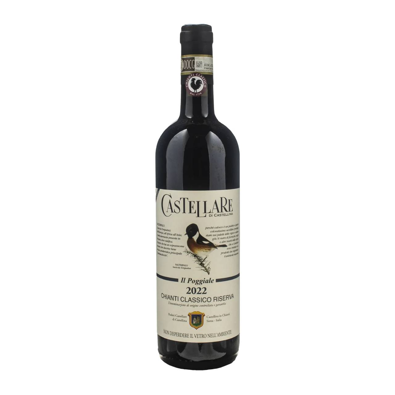 5119.jpg Castellare Di Castellina Il Poggiale 2022, Chianti Classico Riserva, Vino Rosso Toscana, 14,5% vol, 750 ml - immagine 1