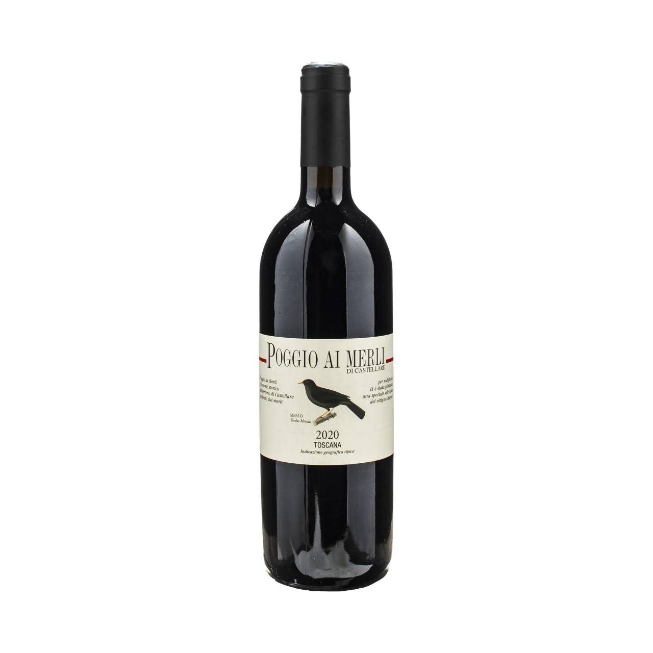 5125.jpg Castellare Di Castellina Poggio ai Merli 2020, Vino Rosso Toscana, Astuccio in Legno, 750 ml, 14% vol - immagine 1