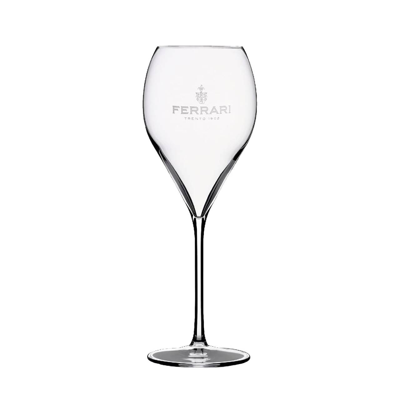 5180.jpg Ferrari F.lli Lunelli S.p.A. Calice da champagne con logo da 0,1 l, colore Trasparente - immagine 1
