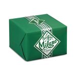 FLAMIGNI, Panettone Artigianale Milano Basso Tradizionale Classico con Canditi d'Arance, Cedri, Uvetta Sultanina e Aroma Naturale di Vaniglia, Pacchetto con Nastro Ideale come Regalo di Natale, 1Kg