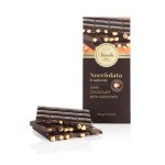 Venchi Maxi Tavoletta Di Cioccolato, Cioccolato fondente 60% con croccanti "Nocciole Piemonte IGP" intere, 600 Gr