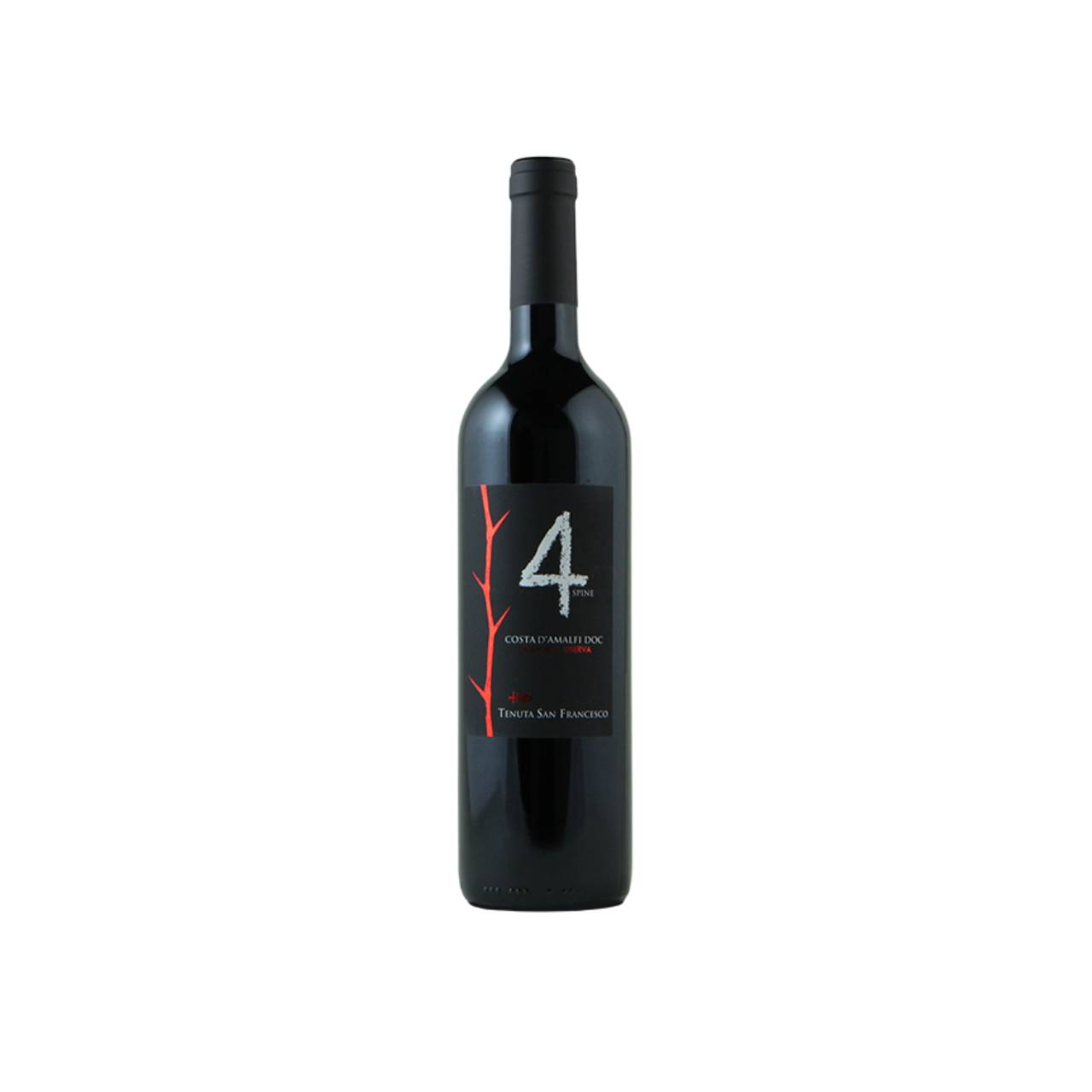 5338.jpg Tenuta San Francesco 4 Spine Riserva 2020, Vino Rosso Campania, Costa D'Amalfi Doc, 13,5% col, 750 ml - immagine 1
