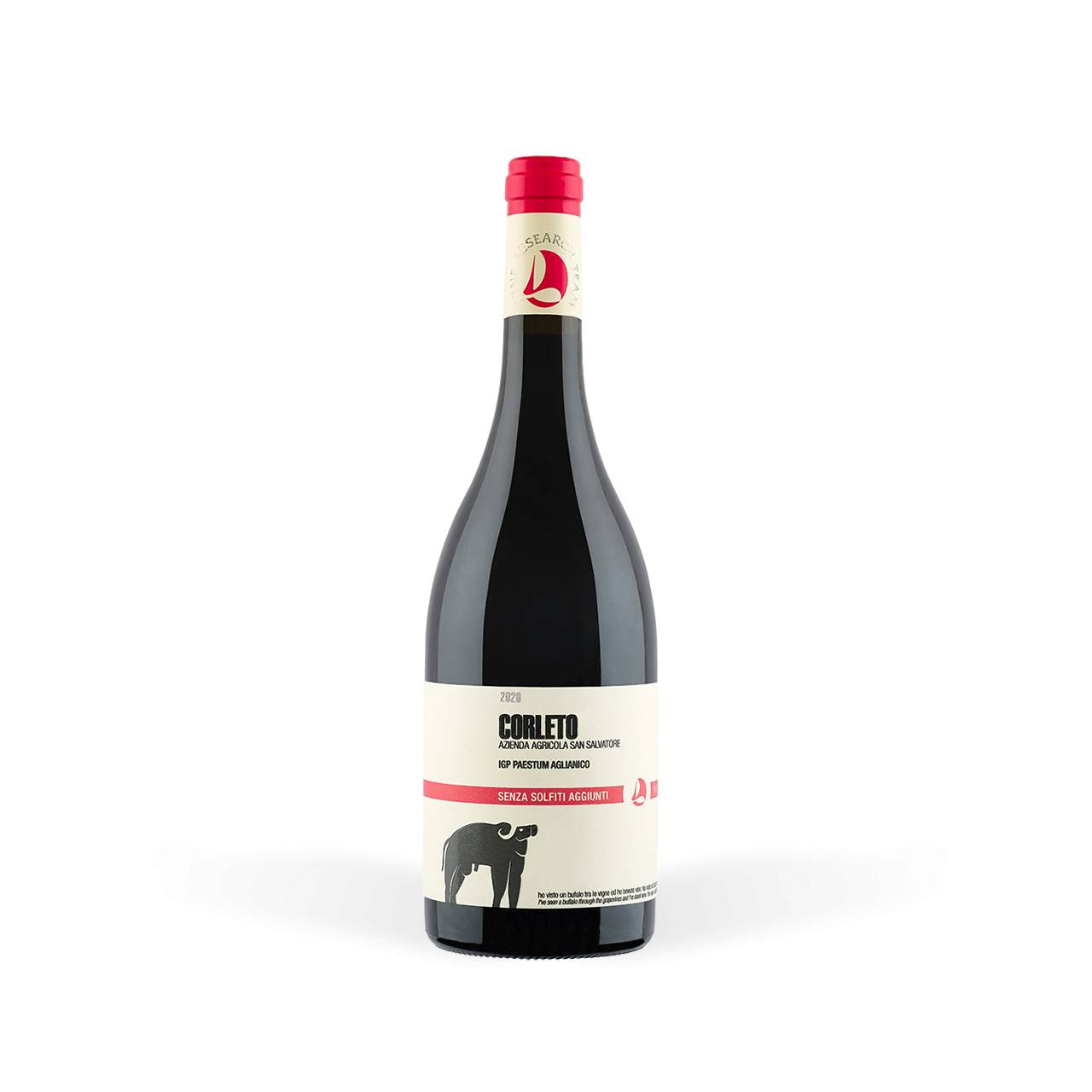 5417.jpg San Salvatore Corleto 2024, Vino Rosso Campania, Aglianico Senza Solfiti, 13,5% vol, 750 ml - immagine 1