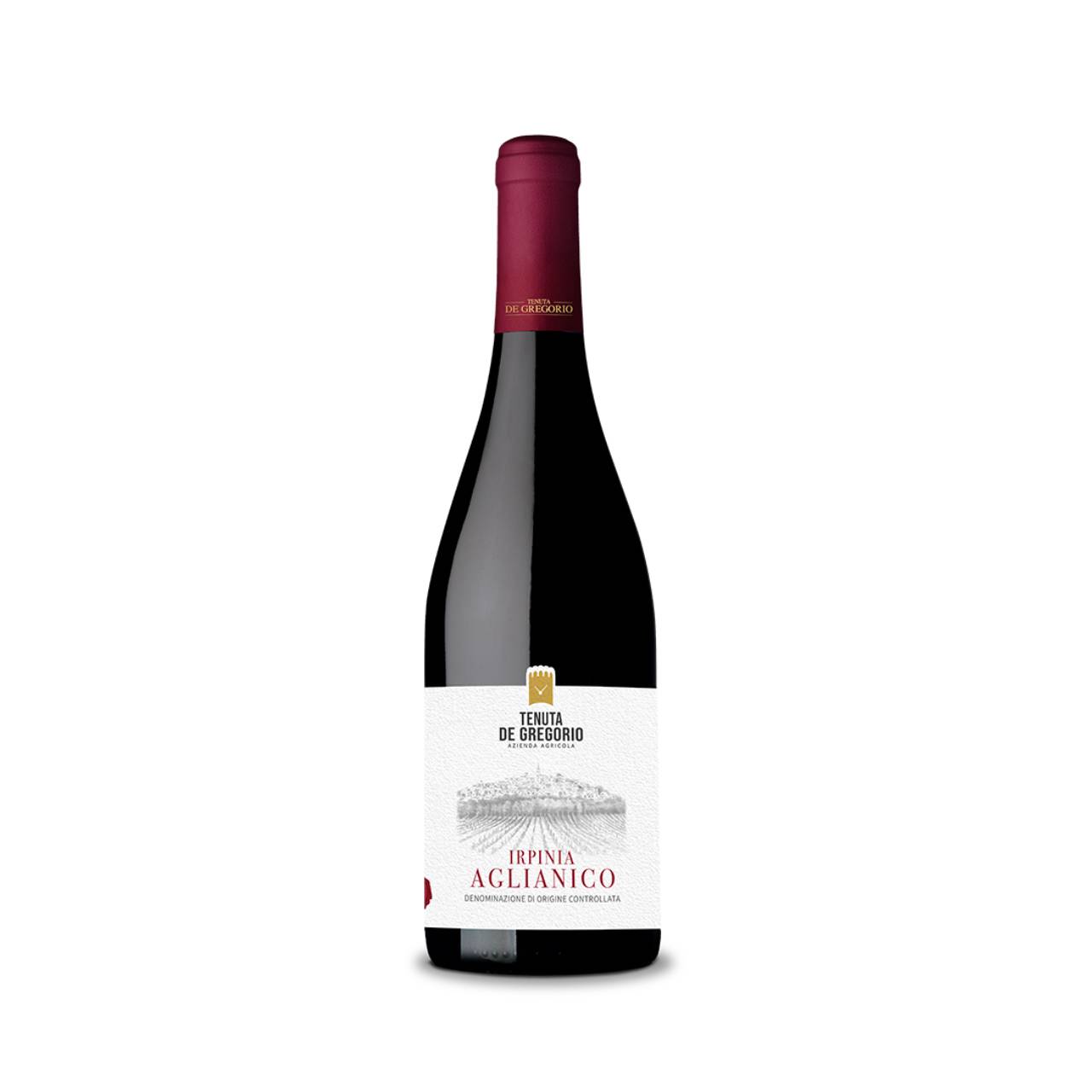 5418.jpg Tenuta De Gregorio Irpinia Aglianico DOC 2021, Vino Rosso Campania, 14% vol, 750 ml - immagine 1