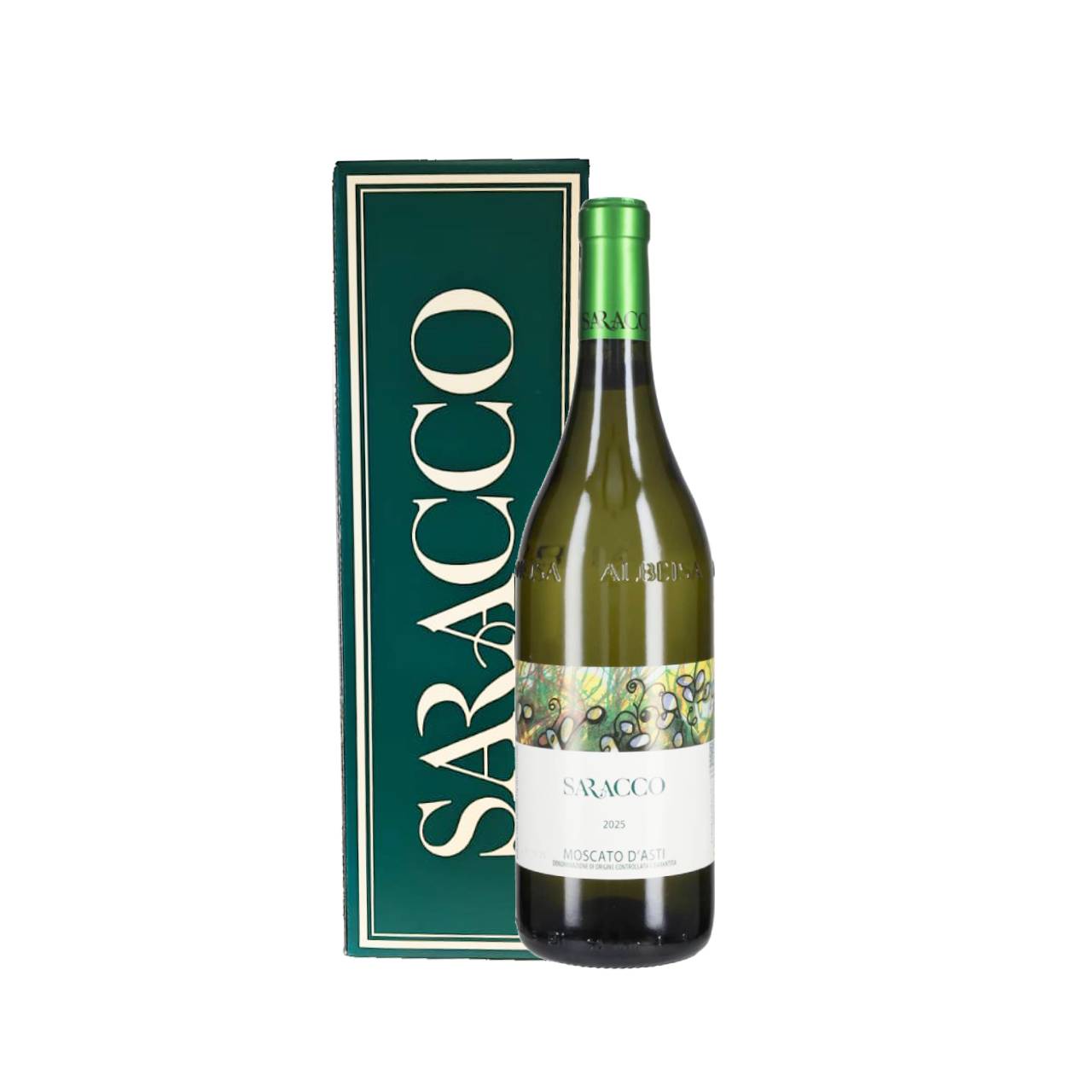 5613.jpg Saracco 2025 Magnum, Moscato D'Asti DOCG, Vino Bianco Piemonte, Vino Dolce Frizzante, 5,5% vol, 1,5 L Astuccio - immagine 1