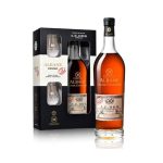 Cognac Albane Grande Champagne, Confezione Congnac + 2 Bicchieri, 40% vol, 700 ml