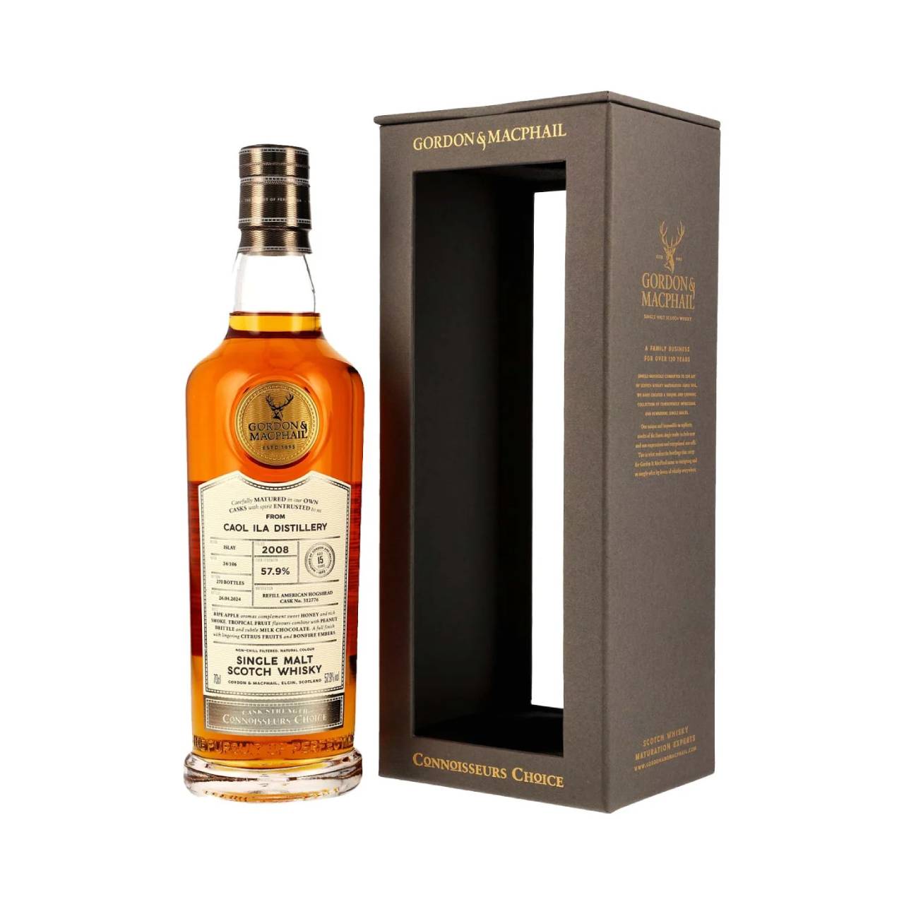 5797.jpg Gordon & Macphail Whisky Caol Ila 2008, 57,9°, 700 Ml - immagine 1