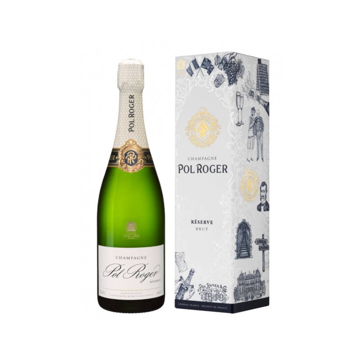 5806.jpg Champagne Brut Réserve Pol Roger - immagine 1