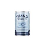 Franklin & Sons Indian Tonic Light Water, Acuqa Tonica Premium Light, 150 ml