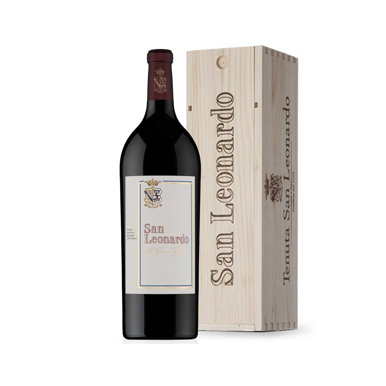 4748.jpg Tenuta San Leonardo 2019 Astuccio in Legno, Vino Rosso Trentino, Vigneti delle Dolomiti IGT, 13% vol, 750 ml - immagine 1
