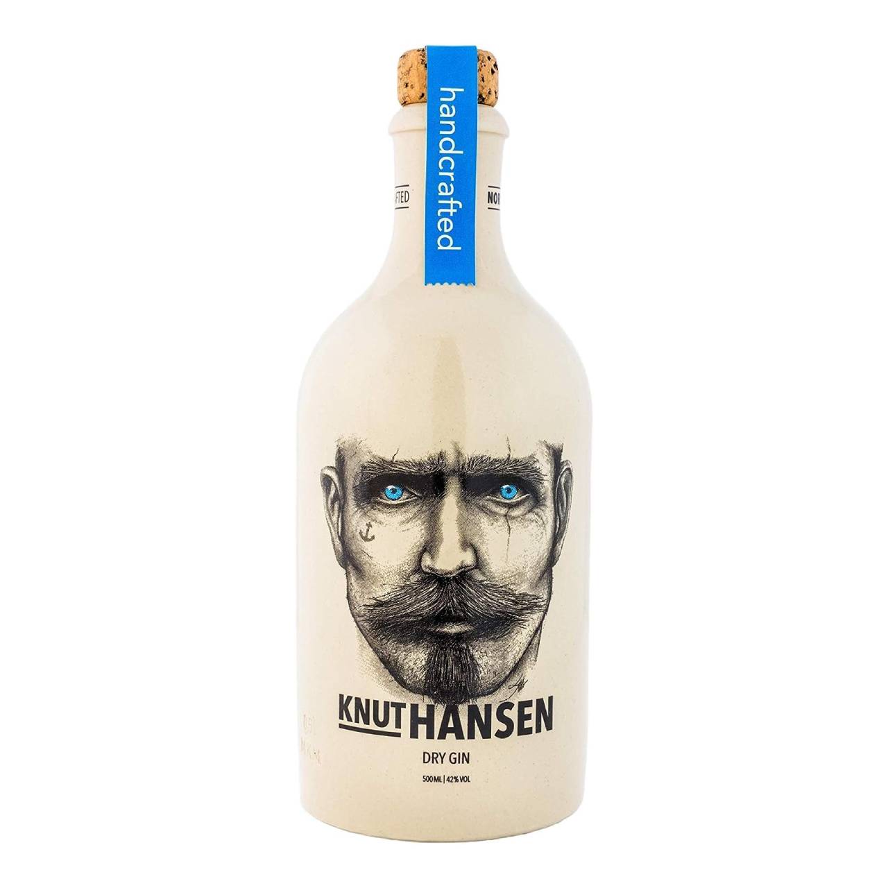 5970.jpg Knut Hansen Dry Gin 42% Vol. 0,5l - immagine 1