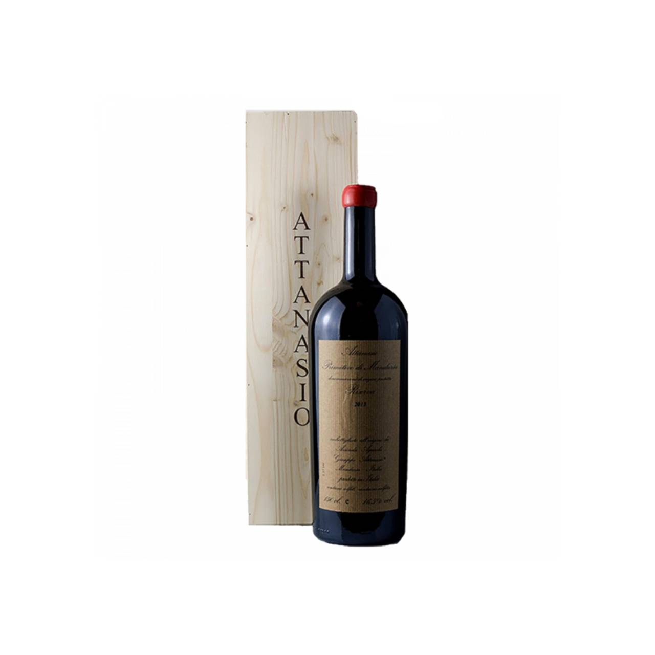 5993.jpg Attanasio Giuseppe Primitivo Di Manduria 2017, Vino Rosso Puglia, 16% 3 L - immagine 1
