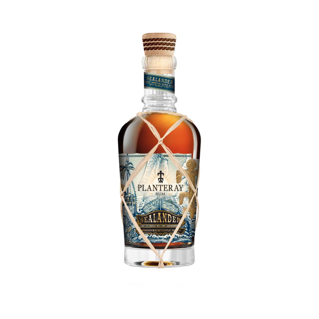5996.jpg Planteray Rum Sealander, 40% 700 ml, Oceans Rhum Barbados, Fiji e Mauritius - immagine 1
