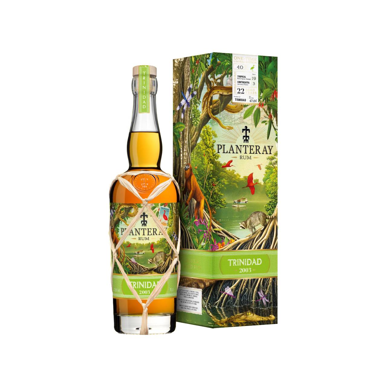 5998.jpg Planteray Rum Trinidad 2003 - Terravera 47,8% - 700 ml - immagine 1