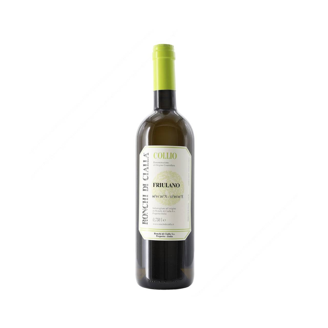 6060.jpg Ronchi di Cialla Friulano 2025, Vino Bianco Friuli, 11,5% vol, 750 ml - immagine 1