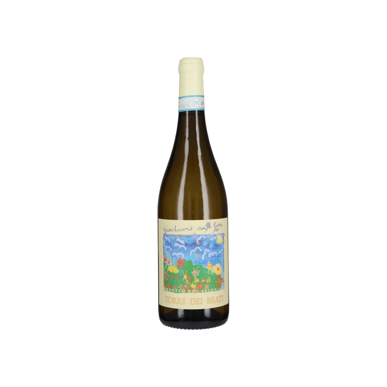 6075.jpg Torre Dei Beati Pecorino Giocheremo Con I Fiori 2025, Vino Bianco Bio 13,5% - immagine 1